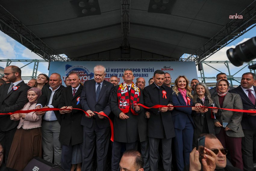 CHP Genel Başkanı Özgür Özel'in katılımıyla gerçekleştirilen İBB Şişli Kuştepe