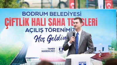 Bodrum Belediyesi tarafından hayırsever vatandaşların destekleriyle yapımı tamamlanan Çiftlik Halı