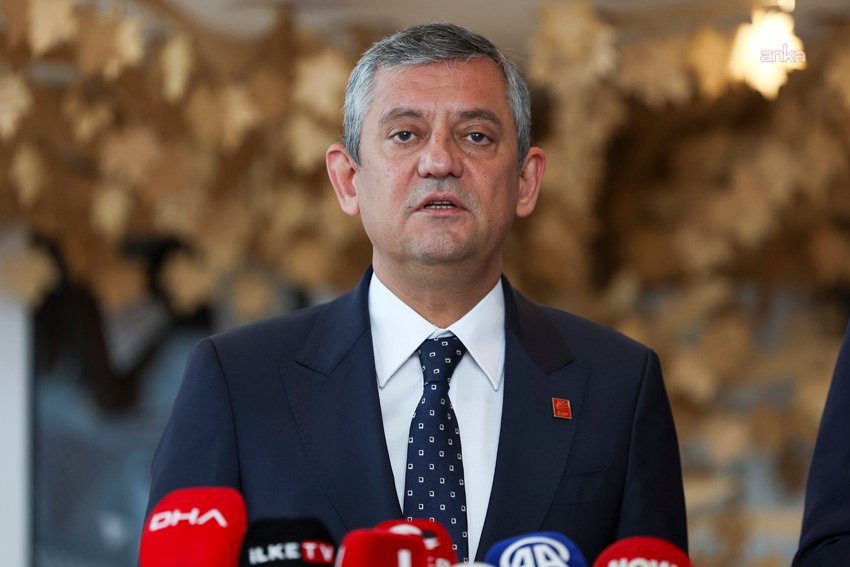 CHP Genel Başkanı Özgür Özel, "Yürütmenin gündeminde ara seçim olmayabilir,