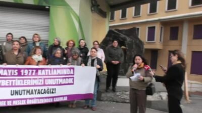 Emek ve Meslek Örgütlerinden Kadınlar, 1 Mayıs 1977'de Taksim'de katledilen