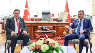 CHP Genel Başkanı Özgür Özel, Kuzey Makedonya Türk Hareket Partisi