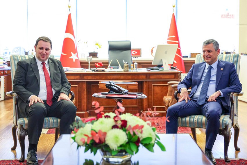 CHP Genel Başkanı Özgür Özel, Kuzey Makedonya Türk Hareket Partisi