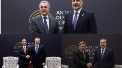 Dışişleri Bakanı Hakan Fidan, Antalya Diplomasi Forumu kapsamında çeşitli temaslarda