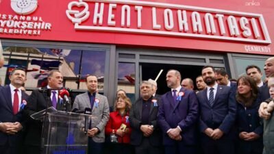 İstanbul Büyükşehir Belediyesi (İBB) Başkan Vekili Nuri Aslan, Çekmeköy’de 20.