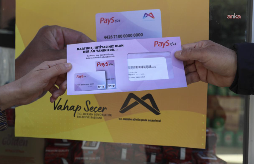 Mersin Büyükşehir Belediyesi Sosyal Hizmetler Dairesi Başkanlığı, Halk Kart ile