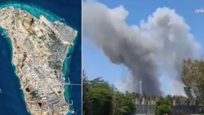 ABD, bugün erken saatlerden itibaren İran'ın Hark Adası''na saldırılar düzenledi. ABD