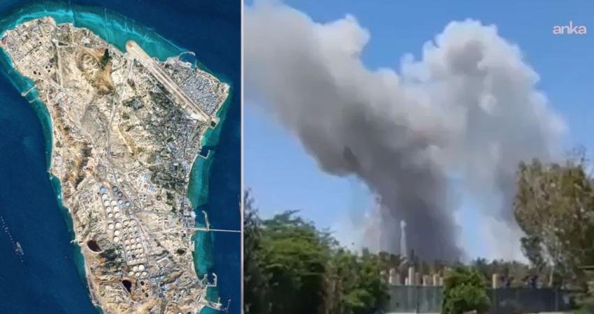 ABD, bugün erken saatlerden itibaren İran'ın Hark Adası''na saldırılar düzenledi. ABD