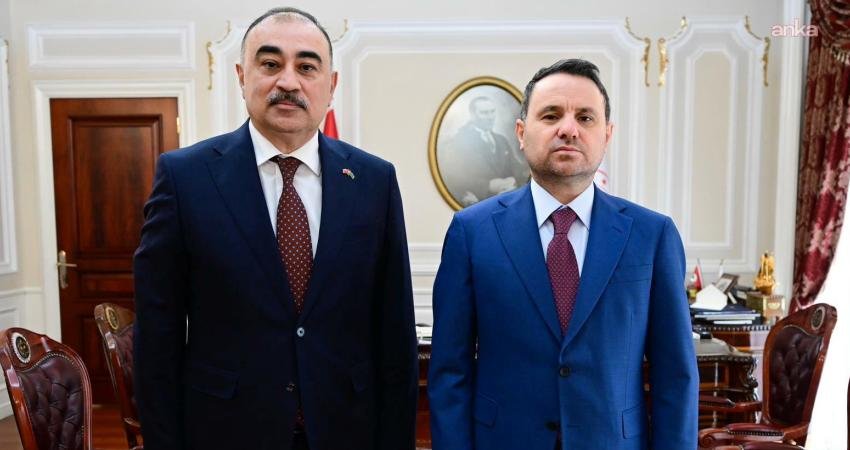 Adalet Bakanı Akın Gürlek, Azerbaycan’ın Ankara Büyükelçisi Reşad Memmedov ile
