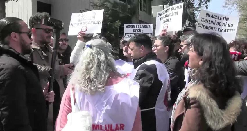 Adalet Peşinde Aileleri Platformu’ndan Hasan Alpargün Apartmanı davası için Adalat Bakanlığı önünden çağrı: Olması gereken tek ceza olası kasttır Adalet Peşinde Aileleri Platformu, Adalet Bakanlığı önündeki basın açıklamasında, 6