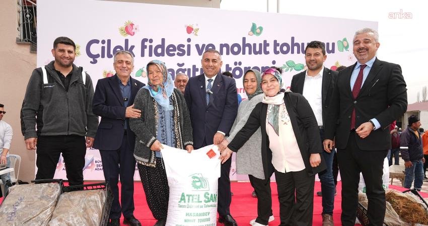 Adana Büyükşehir Belediyesi, üreticiyi desteklemeye yönelik kırsal kalkınma çalışmaları kapsamında