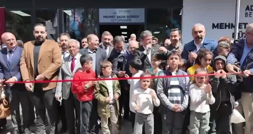 Adıyaman Belediye Başkanı Tutdere: “İmkanlarımız el verdikçe hem kreşlerimizi hem muhtar evlerimizi hem de parklarımızı yapacağız” Adıyaman Belediye Başkanı Abdurrahman Tutdere, hafta sonunda üç projenin açılışını