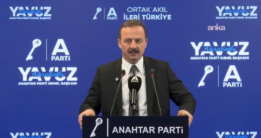 Ağıralioğlu Almanya’ya gidiyor: 4 şehirde temaslarda bulunacak Anahtar Parti Genel Başkanı Yavuz Ağıralioğlu, 15-19 Nisan tarihleri arasında