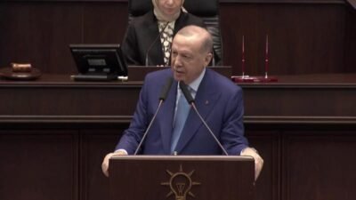 Cumhurbaşkanı ve AK Parti Genel Başkanı Recep Tayyip Erdoğan, "Terörsüz Türkiye"