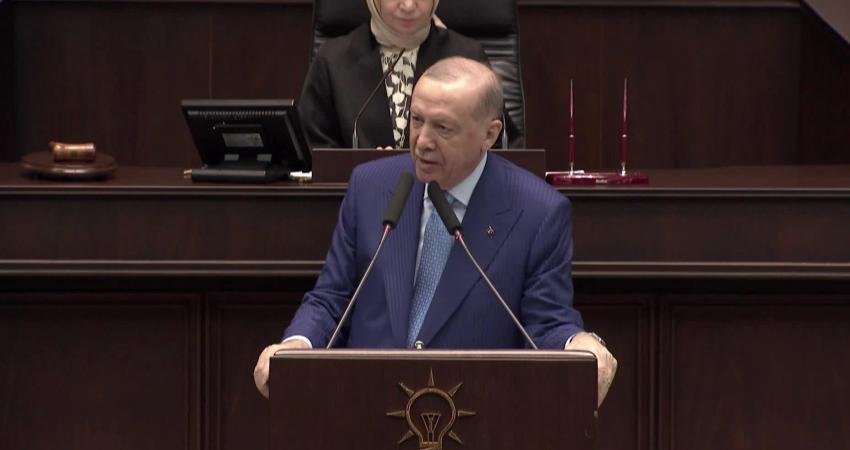 Cumhurbaşkanı ve AK Parti Genel Başkanı Recep Tayyip Erdoğan, "Terörsüz Türkiye"
