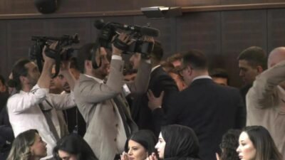 AK Parti'nin TBMM'deki grup toplantısı esnasında, Cumhurbaşkanı Recep Tayyip Erdoğan'ın