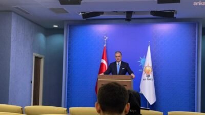 AK Parti Sözcüsü Ömer Çelik, İsrail’in bölgedeki faaliyetlerine dikkat çekerek,