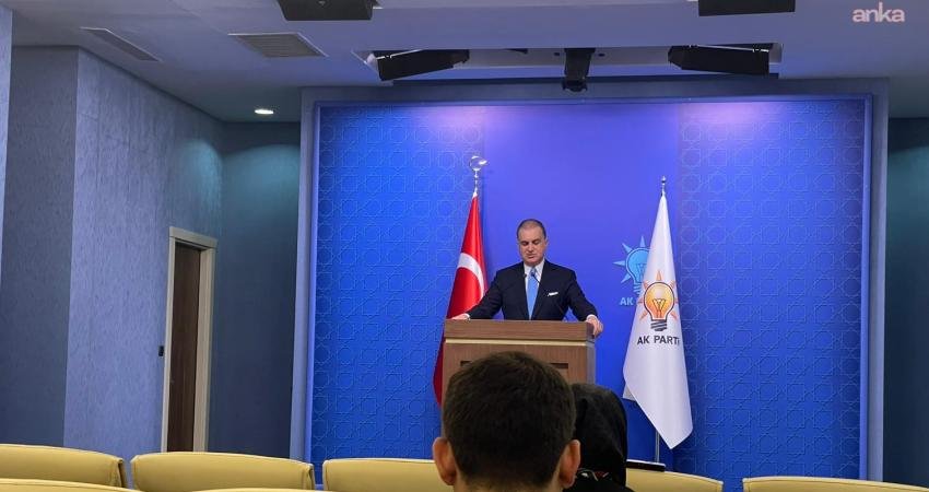 AK Parti Sözcüsü Ömer Çelik, İsrail’in bölgedeki faaliyetlerine dikkat çekerek,