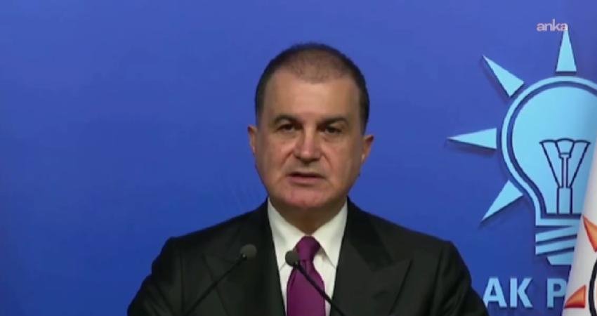 AK Parti Sözcüsü Ömer Çelik, MYK toplantısı sonrası yaptığı açıklamada