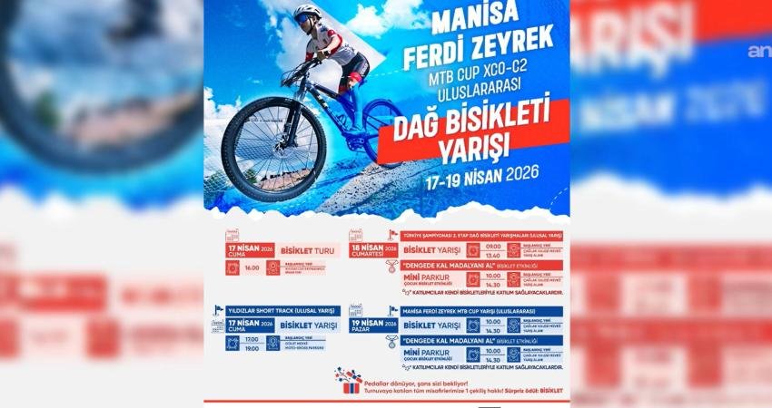 Akhisar Belediyesi, bugün start alacak Ferdi Zeyrek Uluslararası Dağ Bisikleti