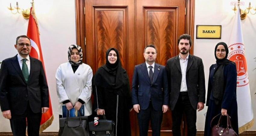 Adalet Bakanı Akın Gürlek, Sumud Filosu’nun avukatları ile bir araya