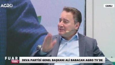 DEVA Partisi Genel Başkanı Ali Babacan, Konya Tarım Fuarı'nı ziyareti