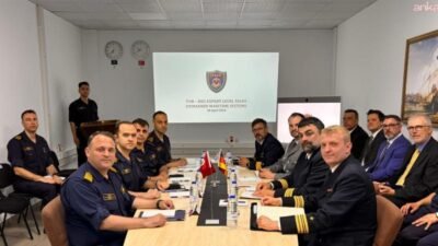 Almanya Savunma Bakanlığı'na bağlı 7 kişilik heyet, Türk Deniz Kuvvetleri’nin