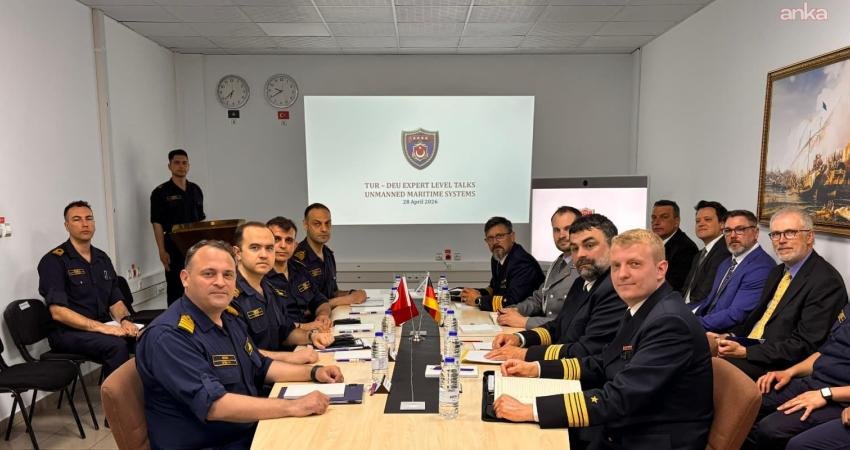 Almanya Savunma Bakanlığı'na bağlı 7 kişilik heyet, Türk Deniz Kuvvetleri’nin