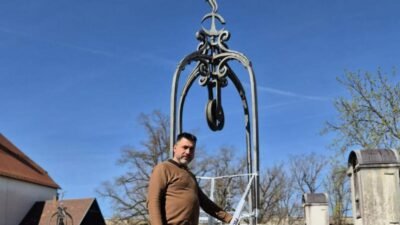 Almanya’nın Bavyera eyaletinde bulunan Weissenburg kenti bölgesindeki tarihi Wülzburg Kalesi’nde