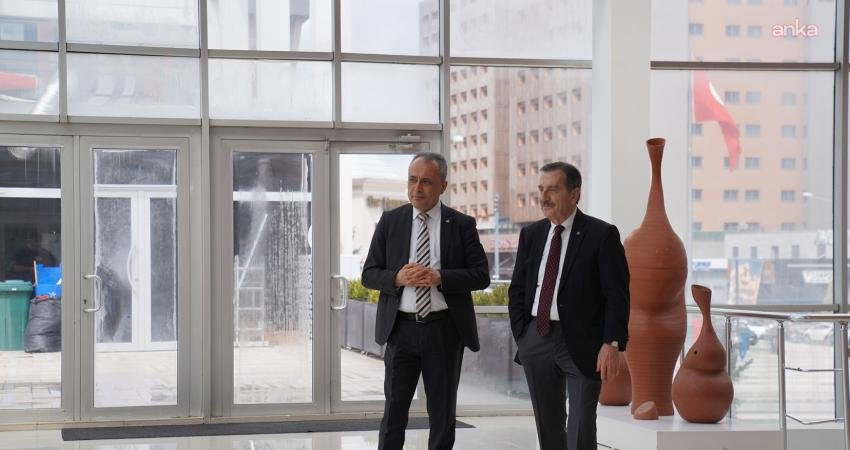 Almanya’dan Tepebaşı Belediyesi’nin projelerine inceleme Tepebaşı Belediye Başkanı Ahmet Ataç, Rottenburg am Neckar Belediye Başkan