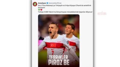 A Milli Futbol Takımı’nın 2026 Dünya Kupası’na katılma başarısı ülke