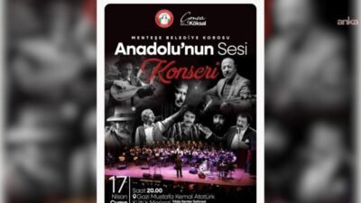 Menteşe Belediyesi'nin Türk müziğinin ustalarına adadığı “Anadolu'nun Sesi” konseri, 17