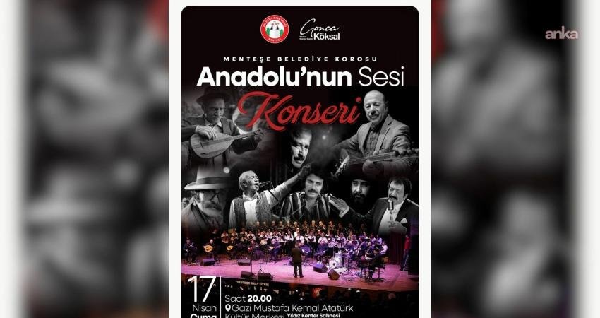 Menteşe Belediyesi'nin Türk müziğinin ustalarına adadığı “Anadolu'nun Sesi” konseri, 17