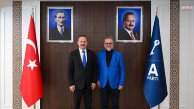 Anahtar Parti Genel Başkanı Yavuz Ağıralioğlu, şef Emre Yalçınkaya ve