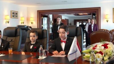 Ankara Büyükşehir Belediye Başkanı Mansur Yavaş, 23 Nisan Ulusal Egemenlik