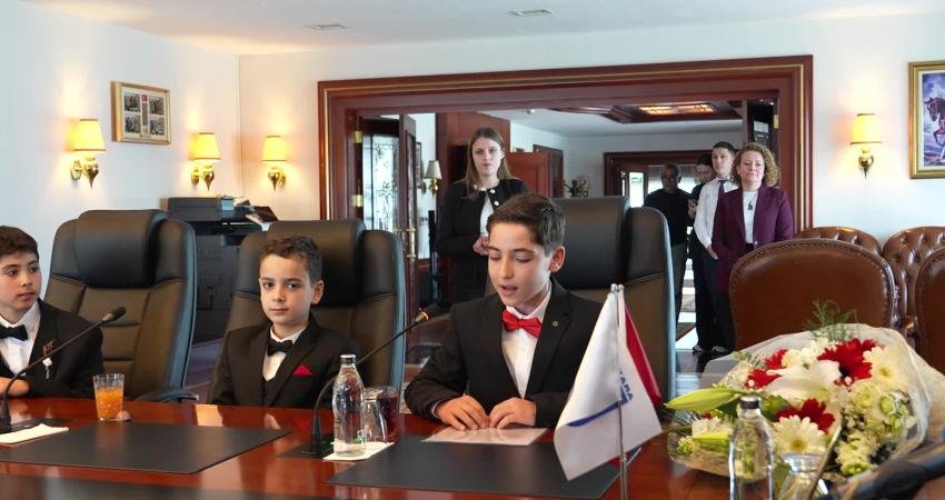 Ankara Büyükşehir Belediye Başkanı Mansur Yavaş, 23 Nisan Ulusal Egemenlik