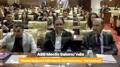 Ankara Büyükşehir Belediyesi (ABB) Meclis Salonu, Başkent Gençlik Meclisi tarafından