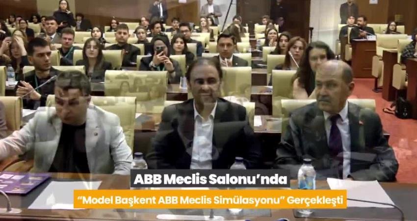 Ankara Büyükşehir Belediyesi (ABB) Meclis Salonu, Başkent Gençlik Meclisi tarafından