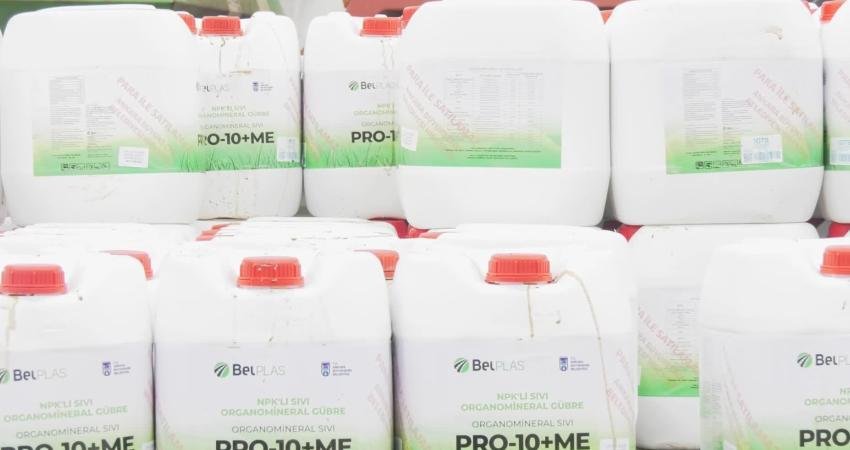 Ankara Büyükşehir Belediyesi (ABB), BelPlas AŞ’de üretilen organik ve mikrobiyal