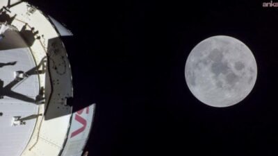 NASA’nın Artemis II görevi kapsamında Ay’ın etrafında gerçekleştirilen uçuş sırasında