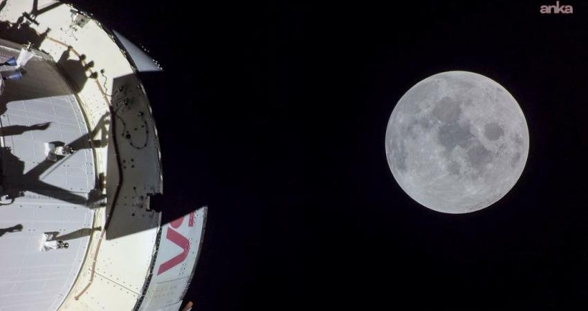 NASA’nın Artemis II görevi kapsamında Ay’ın etrafında gerçekleştirilen uçuş sırasında