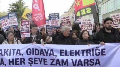 Asgari Ücret İnisiyatifi adına, asgari ücretin yılda dört kez güncellenmesini