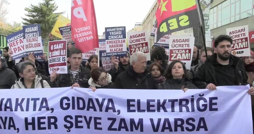 Asgari Ücret İnisiyatifi adına, asgari ücretin yılda dört kez güncellenmesini