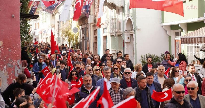 Ulu Önder Mustafa Kemal Atatürk’ün Ayvalık'a gelişinin 92'nci yıl dönümü