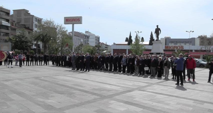 Ulu Önder Mustafa Kemal Atatürk’ün Edremit’e gelişinin 92’nci yıl dönümü törenlerle
