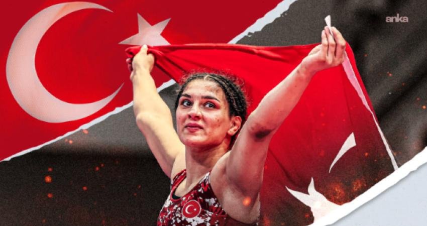 Arnavutluk’ta düzenlenen Avrupa Güreş Şampiyonası’nda Nesrin Baş altın, Evin Demirhan