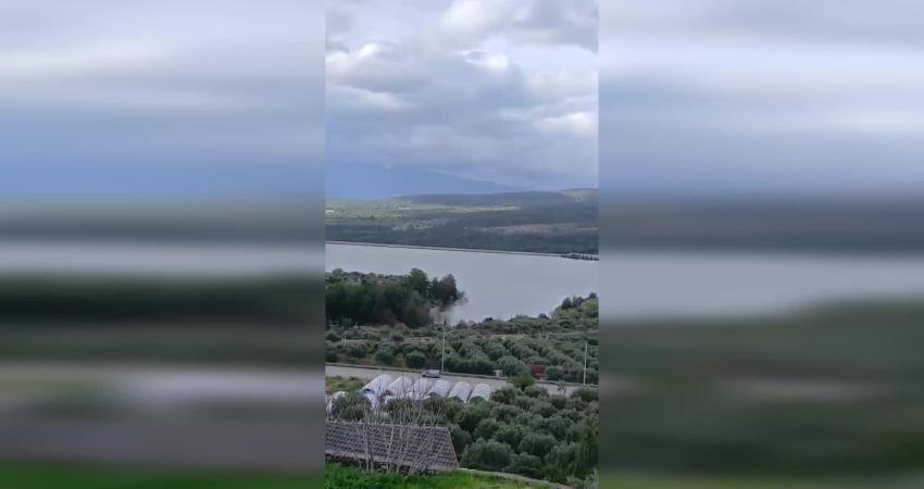 Aydın’ın Karacasu ilçesinde, yaklaşık 22 milyon metreküp suyun depolandığı Karacasu