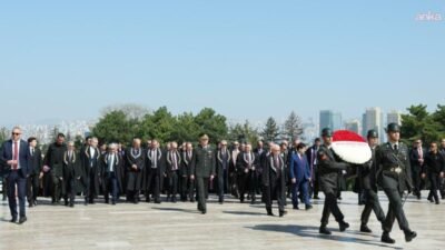 Anayasa Mahkemesi Başkanı Kadir Özkaya ve beraberindeki heyet, Anayasa Mahkemesi'nin