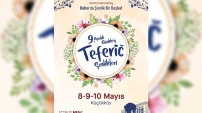 Ayvalık Belediyesi tarafından bu yıl "Baharda şenlik bir başka!" sloganıyla