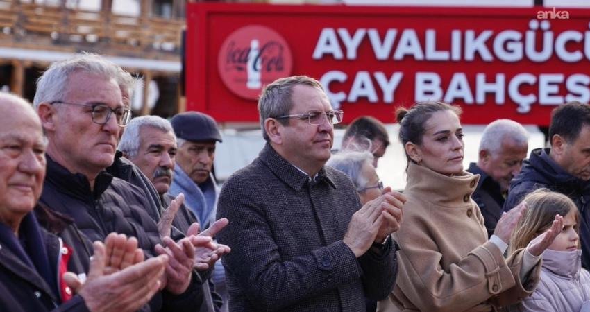 Ayvalık Belediye Başkanı Mesut Ergin, gözaltına alınan belediye başkanlarına yönelik