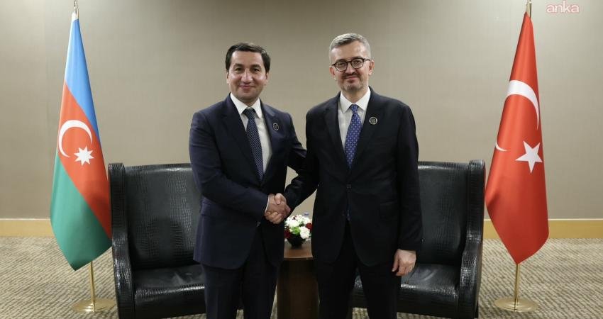 Azerbaycan Cumhurbaşkanı Yardımcısı Hikmet Haciyev, Antalya Diplomasi Forumu için bulunduğu